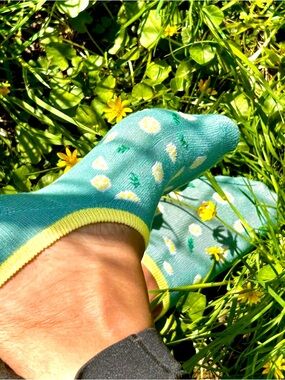 Spring No-Show Worn Socks